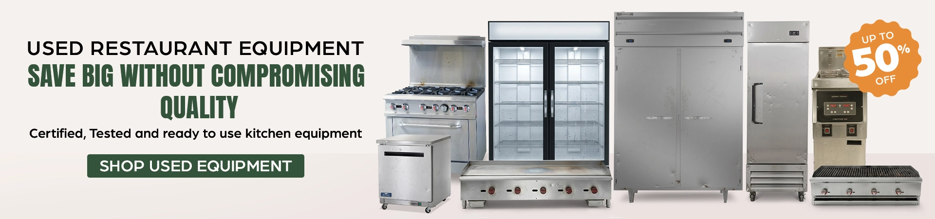 Commercial Restaurant Kitchen equipment including ovens, stoves, microwave, blender, mixers designed for high-performance cooking and food preparation